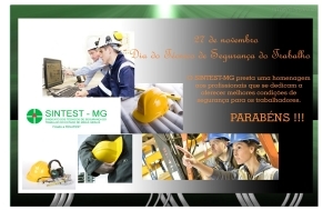 27 de novembro -Dia do Técnico de Segurança do Trabalho