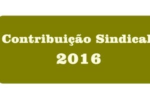 Comunicado do SINTEST - Contribuição Sindical 2016