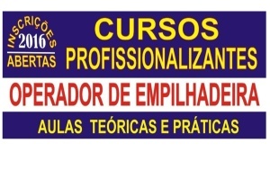 Curso de Operador de Empilhadeira