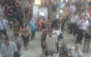 Técnicos de Segurança do Trabalho do SINTEST-MG prestam orientações em incêndio de elevador