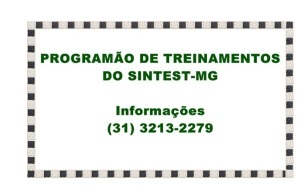 Programação de Treinamentos do SINTEST-MG