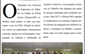 Confira o Boletim N˚ 28 do Sintest MG