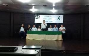 Presidente do SINTEST-MG participa IV SEMANA MUNICIPAL DE PREVENÇÃO DE ACIDENTES DE TRABALHO, em Muriaé.
