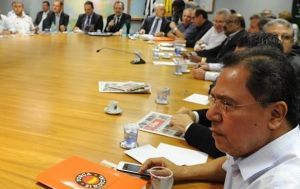 Diálogo entre o governo e as centrais sindicais falha